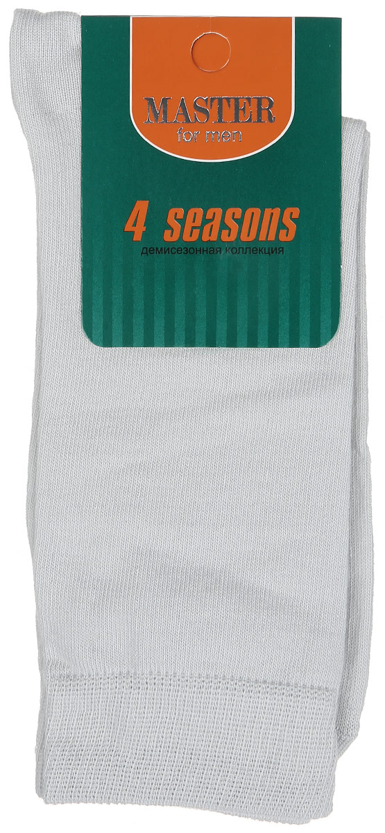 Носки мужские Master Socks, цвет: светло-серый. 58015. Размер 2558015 Носки мужские Master Socks, цвет: светло-серый. 58015. Размер 2558015Удобные носки Master Socks, изготовленные из высококачественного комбинированного материала, очень мягкие и приятные на ощупь, позволяют коже дышать. Эластичная резинка плотно облегает ногу, не сдавливая ее, обеспечивая комфорт и удобство. Носки с паголенком классической длины. Практичные и комфортные носки великолепно подойдут к любой вашей обуви.
