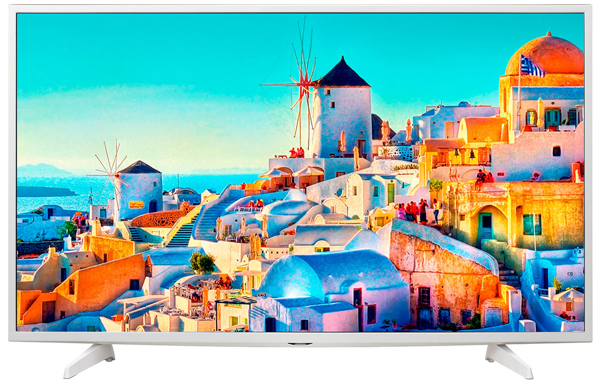 LG 49UH619V телевизор49UH619V LG 49UH619V телевизор49UH619VСовременный телевизор LG 49UH619V для всей семьи.HDR Pro:Функция HDR Pro позволяет увидеть фильмы с теми яркостью, богатейшей палитрой и точностью цветовых оттенков, с какими они были сняты.Трёхмерная обработка цвета:В новых UHD телевизорах LG используется трёхмерный алгоритм обработки цвета, что позволяет минимизировать искажения и добиться оттенков, максимально приближенных к натуральным.Энергосбережение:Эта функция включает в себя контроль подсветки, который позволяет регулировать яркость экрана в целях экономии электроэнергии.Металлический дизайн:Оцените обновлённый дизайн корпуса телевизорас металлическими элементами.ULTRA Surround:Специальный алгоритм преобразовывает звуковые волны, исходящие из двухканальных динамиков так, что вам будет казаться, что вы слушаете 7-канальный звук. Получите ещё больше удовольствия от просмотра 4К фильмов!webOS 3.0:Обновлённая операционная система LG SMART TV на базе webOS 3.0 создана для того, чтобы доступ к фильмам, сериалам, музыке и интернет-порталам через телевизор был простым и удобным.