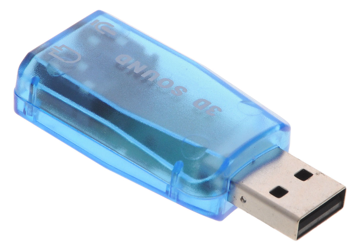 Asia USB 6C V, Blue звуковая карта