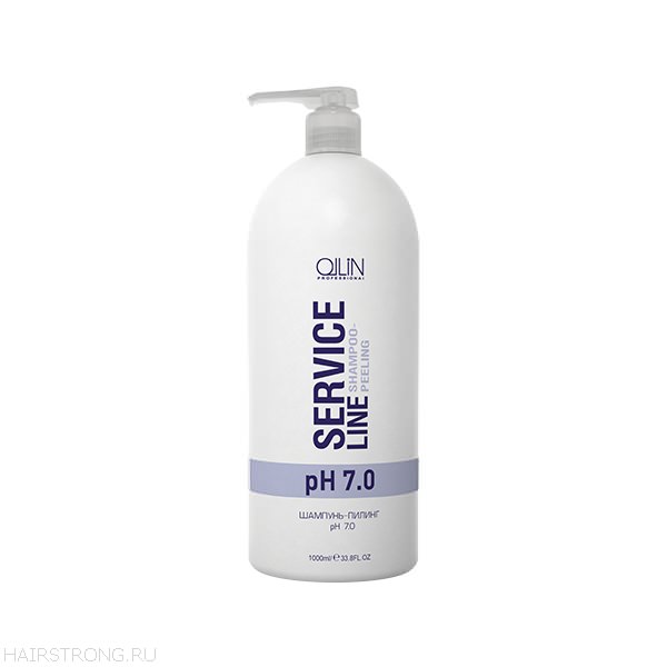 Ollin Шампунь-пилинг рН 7.0 Service Line Shampoo-Peeling Ph 7.0 1000 мл722019 Ollin Шампунь-пилинг рН 7.0 Service Line Shampoo-Peeling Ph 7.0 1000 мл722019Шампунь-пилинг рН 7.0 Ollin Service Line Shampoo-Peeling Ph 7.0 глубоко очищает волосы, удаляет остатки продуктов стайлинга и излишки работы сальных желез. Подготавливает волосы для химической завивки. Оптимально подготавливает волосы для дальнейшей работы, будь то химическая завивка или тонирование . Волосы становятся безупречно чистые и свежие. Активные компоненты: оптимально составленная композиция ПАВ и адсорбентов максимально эффективно, но бережно очищает волосы и кожу головы. D-пантенол способствует сохранению гидробаланса.
