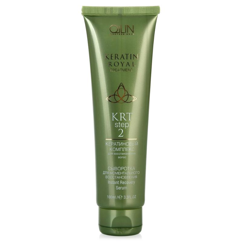 Ollin Сыворотка для моментального восстановления Keratine Royal Treatment Serum 100 мл726031 Ollin Сыворотка для моментального восстановления Keratine Royal Treatment Serum 100 мл726031Сыворотка Ollin Keratin Royal Treatment – это второй продукт из комплекса для кератиновой реконструкции волос от бренда Ollin. Средство оказывает на ослабленные пряди мгновенное положительное воздействие и реконструирует их изнутри. В основе прекрасных ухаживающих свойств сыворотки Ollin Keratin Royal Treatment лежит сочетание особенного кератина С-100, мельчайшие молекулы которого с легкостью проникают в кортекс каждого волоска и полностью восстанавливают травмированные зоны волосяного стрежня, церамидов и растительных аминокислот. Всего за 1 процедуру средство позволяет:восполнить недостаток кератина в структуре локонов;разгладить и уплотнить пряди изнутри;запечатать посеченные кончики;добавить волосам пышности и очаровательного блеска;сделать их менее восприимчивыми к негативу высоких температур и механическим повреждениям.Результат – волосы, наполненные силой и эластичностью, поражающие красотой и гладкостью.