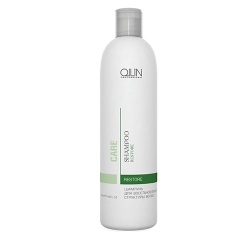 Ollin Шампунь для восстановления структуры волос Care Restore Shampoo 250 мл721401/4620753727007 Ollin Шампунь для восстановления структуры волос Care Restore Shampoo 250 мл721401/4620753727007Шампунь для восстановления структуры волос Ollin Care Restore Shampoo, идеально подходит для пористых, повреждённых, осветлённых и обесцвеченных волос. Мягко очищает и подходит для ежедневного применения. Активные компоненты: Натуральные биологически активные вещества восстанавливают слабые безжизненные волосы.Пшеничный протеин насыщает фиброзное волокно волоса, увлажняя и возвращая эластичность и мягкость. Растительный комплекс сохраняет цвет, возвращает натуральный блеск и нормализует работу сальных желез кожи головы.