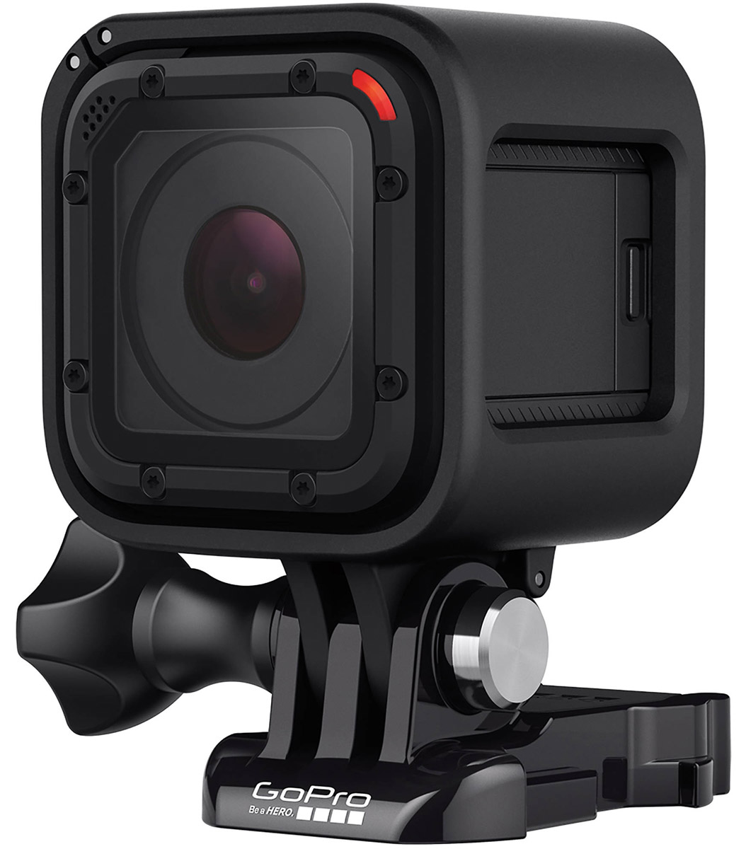 GoPro Hero Session, Black экшн-камераCHDHS-102 GoPro Hero Session, Black экшн-камераCHDHS-102GoPro Hero Session - самая маленькая и технически удобная экшн-камера для высококачественной видео и фотосъемки. Session не требует защитного бокса, так как сама по себе является водонепроницаемой и ударостойкой. Камера оснащена встроенным Wi-Fi и её легко можно подключить к пульту Wi-Fi Remote, а так же к смартфону, и управлять камерой дистанционно.Простое управление одной кнопкойОднократное нажатие кнопки включает камеру и начинает автоматически запись видео, серийной и покадровой фотосъемки.Модель не боится воды и рекомендована к использованию до 10 метров. GoPro Hero Session – это первая камера GoPro, которая не нуждается в отдельном водостойком боксе.Благодаря своим миниатюрным размерам, GoPro Hero Session совместима со всеми креплениями GoPro, даже с самыми компактными.Камера увеличивает время работы батареи даже в том случае, если камера находится в режиме записи. Когда вы останавливаете запись, камера выключается. Положитесь на GoPro Hero Session и без проблем планируйте фото- и видеосъемку на целый день. Получите два часа беспрерывной съемки при полной зарядке!Высокое разрешение 1440p30, 1080p60, и 720p100 обеспечивает четкое видео на профессиональном уровне. Запись с частотой от 60 до 100 к/сек для плавного воспроизведения.Выберите лучший кадр, используя различные режимы. Качество в 8 Mпикс для одиночных фотографий, установка режима Time Lapse с интервалом от 0,5 до 60 секунд, а также слайдер-съемка со скоростью 10 кадров в секунду.Один микрофон камеры встроен на передней панели, второй - на задней. Они созданы для того, чтобы автоматически распознавать и удалять посторонние звуки и шум ветра.Создавайте потрясающие видео-шедевры в самом захватывающем широкоугольном поле зрения с эксклюзивным GoPro-режимом SuperView.Пусть камера думает за вас. Автоматический режим Low Light разумно меняет частоту кадров на основе условий освещения, что позволяет перемещаться между яркими и темными сферами без необходимости настраивать параметры камеры.Легко настраивайте видео и фото, используя кнопку info на задней стороне камеры и кнопку вкл/выкл на верхней. Меняйте все режимы и настройки с помощью пульта Smart Remote или приложения Gopro App. Подключитесь к приложению GoPro App и управляйте камерой с помощью смартфона или планшета. Делитесь отснятым контентом с друзьями.