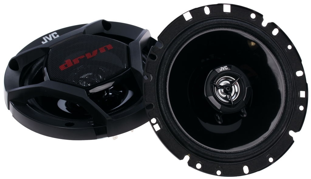 Колонки автомобильные JVC CS-DR1720CS-DR1720 Колонки автомобильные JVC CS-DR1720CS-DR1720Двухполосные автомобильные колонки серии DRVN диаметром 17 см с максимальной музыкальной мощностью 300 Ватт.