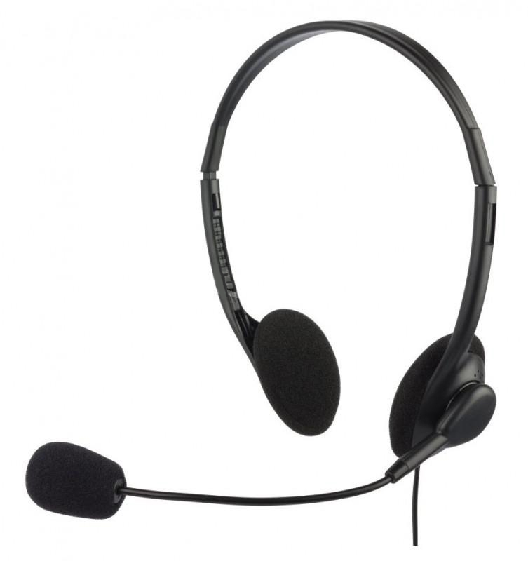 Наушники с микрофоном Oklick HS-M143VB, Black614036 Наушники с микрофоном Oklick HS-M143VB, Black614036От использования наушников с микрофоном OKLICK HS-M143VB, отличающихся высоким качеством, у вас останутся исключительно приятные впечатления. Мягкие накладные амбушюры, плотно прилегающие к ушам, обеспечивают не только комфорт, но и хорошую шумоизоляцию, а встроенные в данную неодимовые излучатели позаботятся о воспроизведении высококачественного стереозвучания. Наушники с микрофоном OKLICK HS-M143VB подходят не только для прослушивания музыки, но и для сетевых игр, голосового общения в сети Интернет и разговоров по телефону. Микрофон с чувствительностью 42 дБ позволит вашему собеседнику отчетливо слышать ваш голос. Гарнитура имеет 1,8-метровый кабель со штекером 3,5 мм для подключения к устройствам, воспроизводящим звук. На кабеле расположен регулятор, позволяющий быстро настроить оптимальную громкость звука.