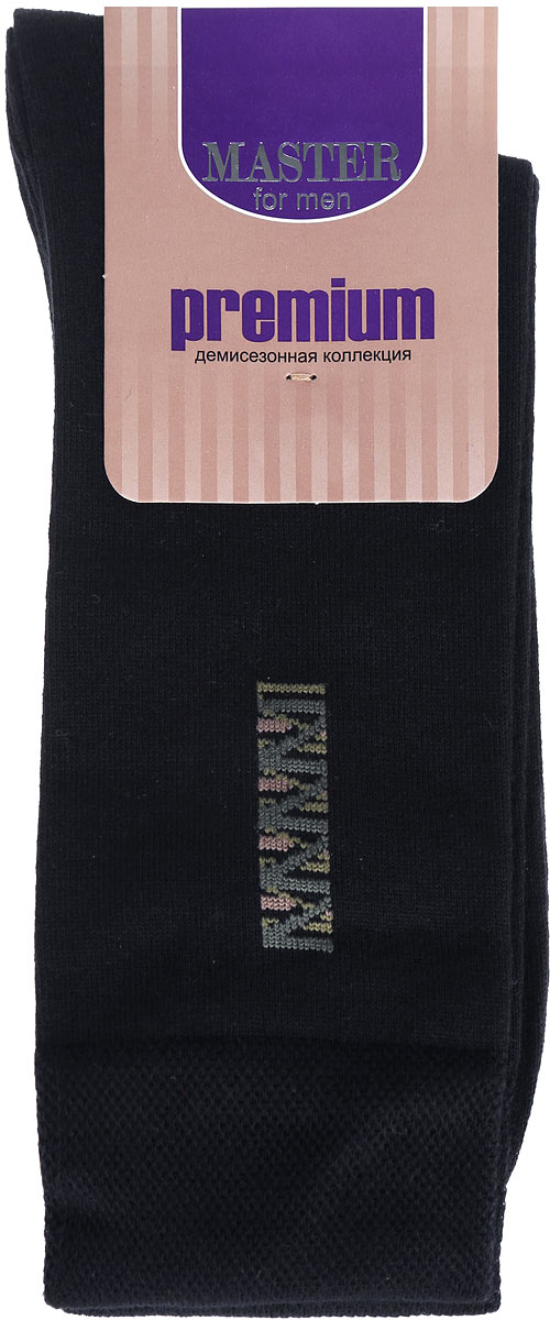 Носки мужские Master Socks, цвет: черный. 58001. Размер 2558001 Носки мужские Master Socks, цвет: черный. 58001. Размер 2558001Удобные носки Master Socks, изготовленные из высококачественного комбинированного материала, очень мягкие и приятные на ощупь, позволяют коже дышать.Эластичная широкая резинка плотно облегает ногу, не сдавливая ее, обеспечивая комфорт и удобство. Носки оформлены ненавязчивым изображением на паголенке.Практичные и комфортные носки великолепно подойдут к любой вашей обуви.