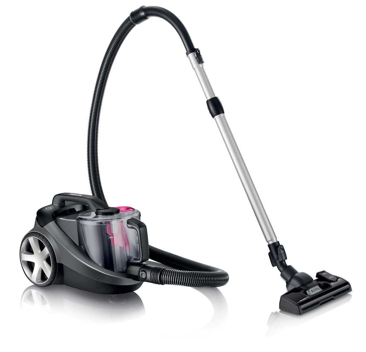 Philips FC8766/01 пылесосFC8766/01 Philips FC8766/01 пылесосFC8766/01Главным преимуществом данной модели является ее мощность и надежность. PHILIPSобладает компактными размерами и продуманной конструкцией, за счет чего обеспечивает удобство в пользовании и качественную уборку. Вращающийся элемент обеспечивает повышенную эффективность очистки ковров, а мягкие колесики предотвращают повреждение поверхности твердых полов.