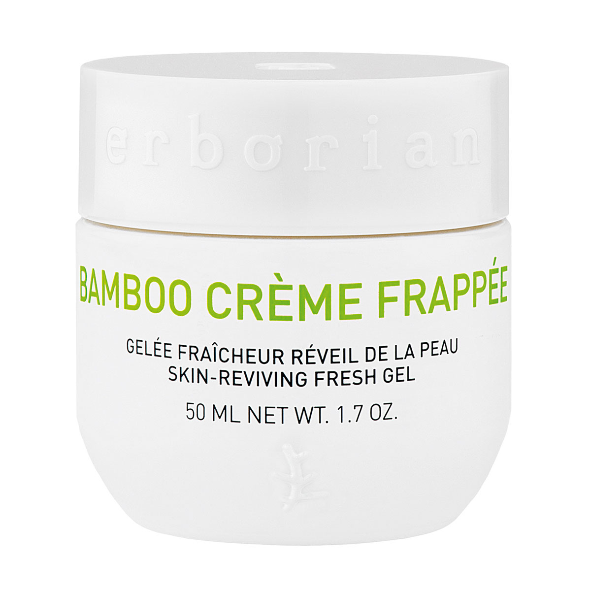 Erborian BAMBOO крем-фраппе для лица 50 мл781106 Erborian BAMBOO крем-фраппе для лица 50 мл781106Как ледяной водопад, Бамбук крем-фраппе дарит коже мгновенный бодрящий эффект. Крем обладает тающей текстурой, при контакте с кожей сразу дарит ей заряд свежести и увлажнения. Мгновенно впитываясь, он пробуждает кожу, которая выглядит более свежей, мягкой и гладкой сразу после применения.