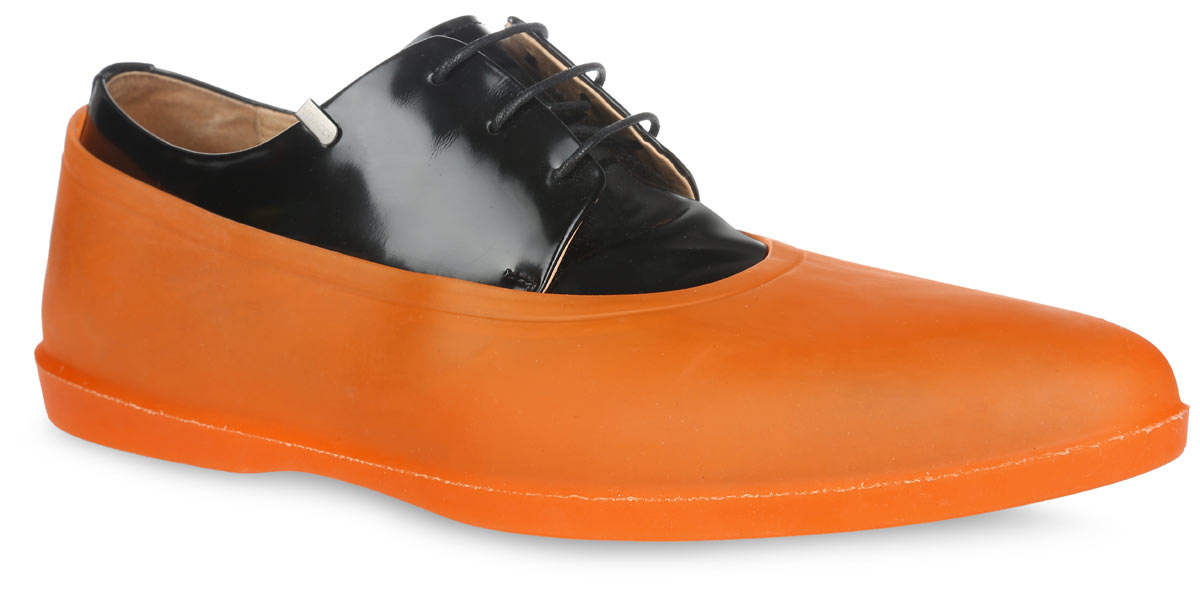 Галоши на обувь мужские Rain-shoes, цвет: оранжевый. RSM. Размер 39/41,5