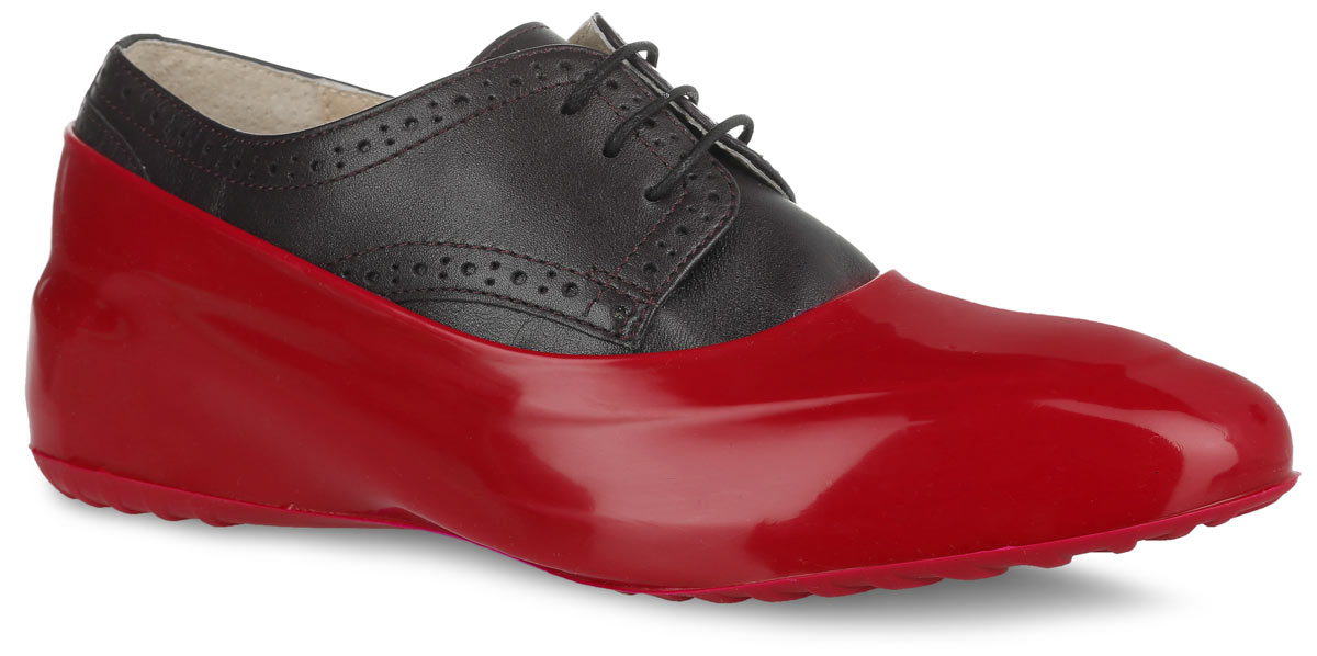 Галоши на обувь женские Мир Галош, цвет: красный. WRS. Размер 35/36