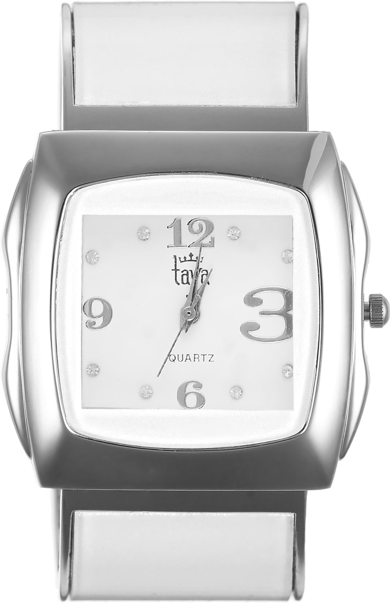 Часы наручные женские Taya, цвет: серебряный, белый. T-W-0439