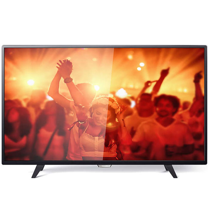 Philips 43PFT4001/60, Black телевизор43PFT4001/60 Philips 43PFT4001/60, Black телевизор43PFT4001/60Philips 43PFT4001/60 - сверхтонкий светодиодный Full HD LED-телевизор.Утонченные линии подчеркивают изящность дизайнаИзящный, современный, лаконичный дизайн. Неудивительно, что ультратонкий силуэт телевизора Philips притягивает к себе взгляд - это идеальное решение, которое прекрасно дополнит любой интерьер. USB для воспроизведения мультимедийного контентаДелитесь впечатлениями. Подключите USB-накопитель, цифровую камеру, MP3-плеер или другое мультимедийное устройство через USB-вход телевизора и смотрите фотографии, видео или слушайте музыку, используя удобного экранного обозревателя. Необычная, темная и невероятно надежная подставка. Прочная ультратонкая подставка Philips черного цвета подчеркивает элегантный дизайн телевизора. Несмотря на свой небольшой размер, она отличается непревзойденной устойчивостью.Технология Digital Crystal Clear, разработанная Philips, позволяет насладиться естественным изображением с любого источника. Смотрите любимые сериалы, фильмы, новостные передачи или соберитесь перед телевизором с друзьями - вас удивит превосходное изображение с оптимальной контрастностью, цветопередачей и четкостью.Picture Performance Index сочетает в себе технологию Philips для дисплеев и усовершенствованные техники обработки для улучшения качества каждого аспекта изображения: четкости, динамичных сцен, контрастности и цветопередачи. Независимо от источника вы сможете наслаждаться четким изображением с потрясающей детализацией, глубокими оттенками черного и яркими оттенками белого, а также насыщенными цветами и естественной цветопередачей.Использование одного кабеля HDMI, передающего как видео-, так и аудиосигнал с устройства на телевизор, решает проблему спутанных проводов. HDMI передает несжатые сигналы, обеспечивая самое высокое качество изображения, передаваемого на экран с источника. Благодаря Philips EasyLink вам потребуется лишь один пульт ДУ для выполнения большинства операций: управление телевизором, DVD, Blu-Ray, телеприставкой или домашним кинотеатром.