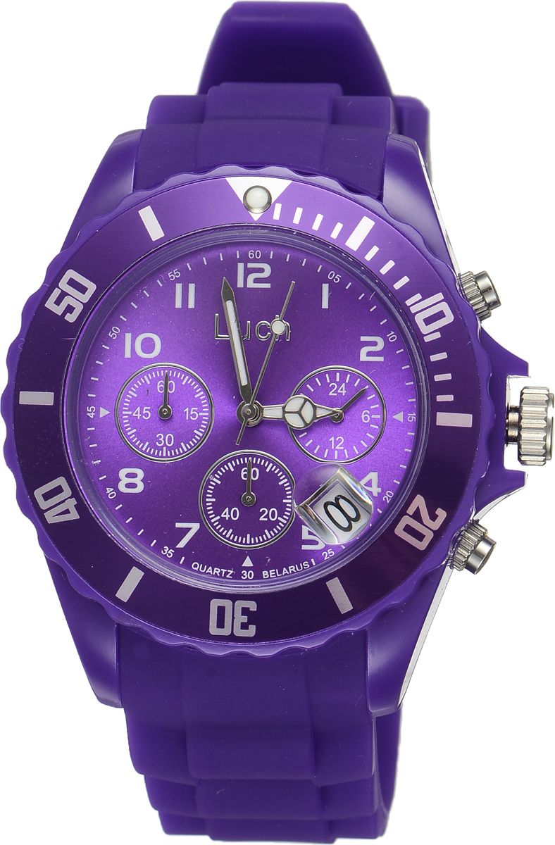 Часы наручные женские Луч, цвет: фиолетовый. 728885022