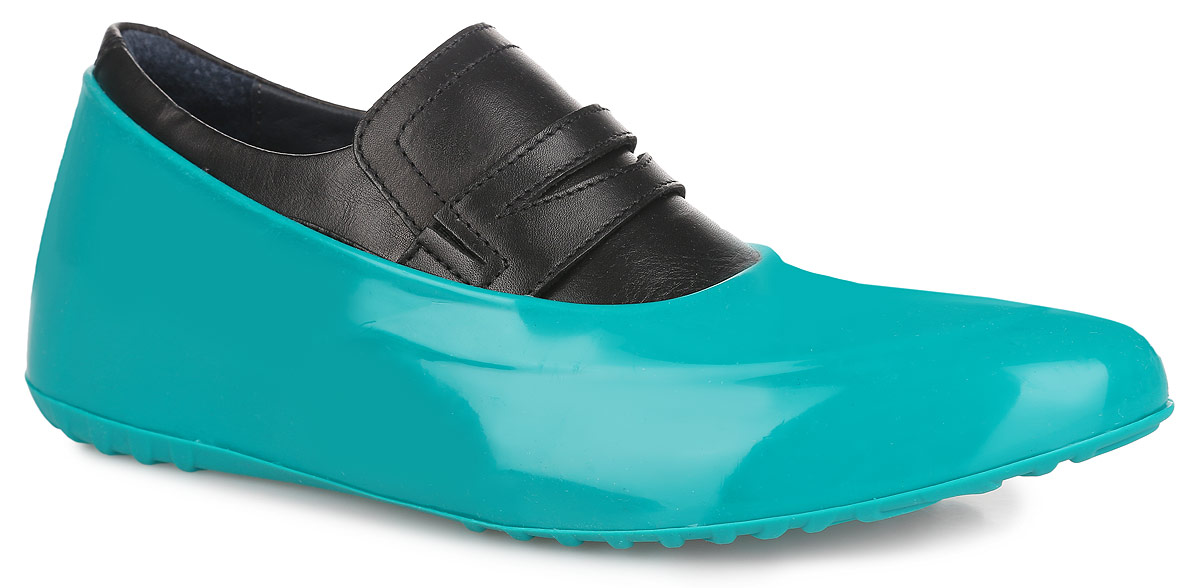 Галоши на обувь женские Мир Галош, цвет: темно-бирюзовый. WGM. Размер 39/40