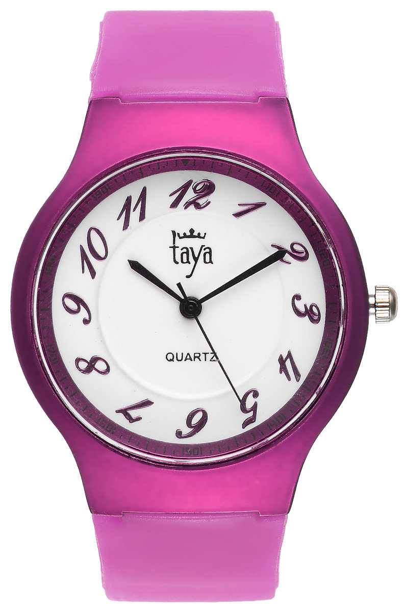Часы наручные женские Taya, цвет: фуксия. T-W-0227