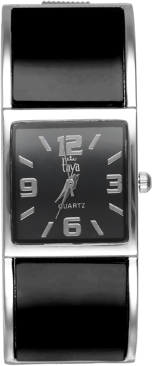 Часы наручные женские Taya, цвет: серебристый, черный. T-W-0406