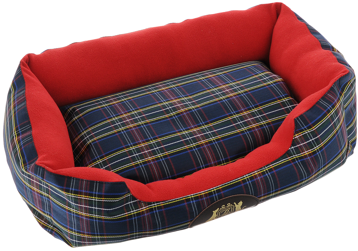 Лежак для животных ЗооМарк Pets Couture, цвет: красный,, 52 х 37 х 13 см4152_красный Лежак для животных ЗооМарк Pets Couture, цвет: красный,, 52 х 37 х 13 см4152_красныйМягкий лежак для животных ЗооМарк Pets Couture обязательно понравится вашему питомцу. Он выполнен из высококачественных материалов, а наполнитель - из мягкого синтепуха. Такой материал не теряет своей формы долгое время. Борта обеспечат вашему любимцу уют. Лежак оснащен съемной подстилкой. Лежак ЗооМарк Pets Couture станет излюбленным местом вашего питомца, подарит ему спокойный и комфортный сон, а также убережет вашу мебель от многочисленной шерсти.