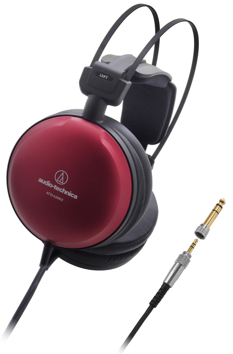 Audio-Technica ATH-A1000Z наушники15118421 Audio-Technica ATH-A1000Z наушники15118421ATH-A1000Z – наушники нового поколения серии Art Monitor закрытых Hi-Fi-наушников Audio-Technica. Модель обеспечивает чистейший аудиофильский звук непревзойдённого качества. Специально разработанные 53-миллиметровые драйверы и система двойного демпфирования воздушных колебаний позволяют получить отличный звук на исключительно широком частотном диапазоне, а также глубокие басы.Ручная японская сборкаБольшие драйверы диаметром 53 мм обеспечивают премиальное Hi-Fi-звучаниеЛёгкий алюминиевый корпус с красной отделкойИнновационное 3D-крепление для комфортного ношения в течение длительного времениМягкие амбушюры наивысшего качества с великолепной шумоизоляциейРасширенный частотный диапазон, глубокие басыДвусторонний 4-жильный кабель с независимым заземлением для правого и левого каналовЛёгкий и при этом жёсткий магниевый дефлектор уменьшает нежелательные вибрации