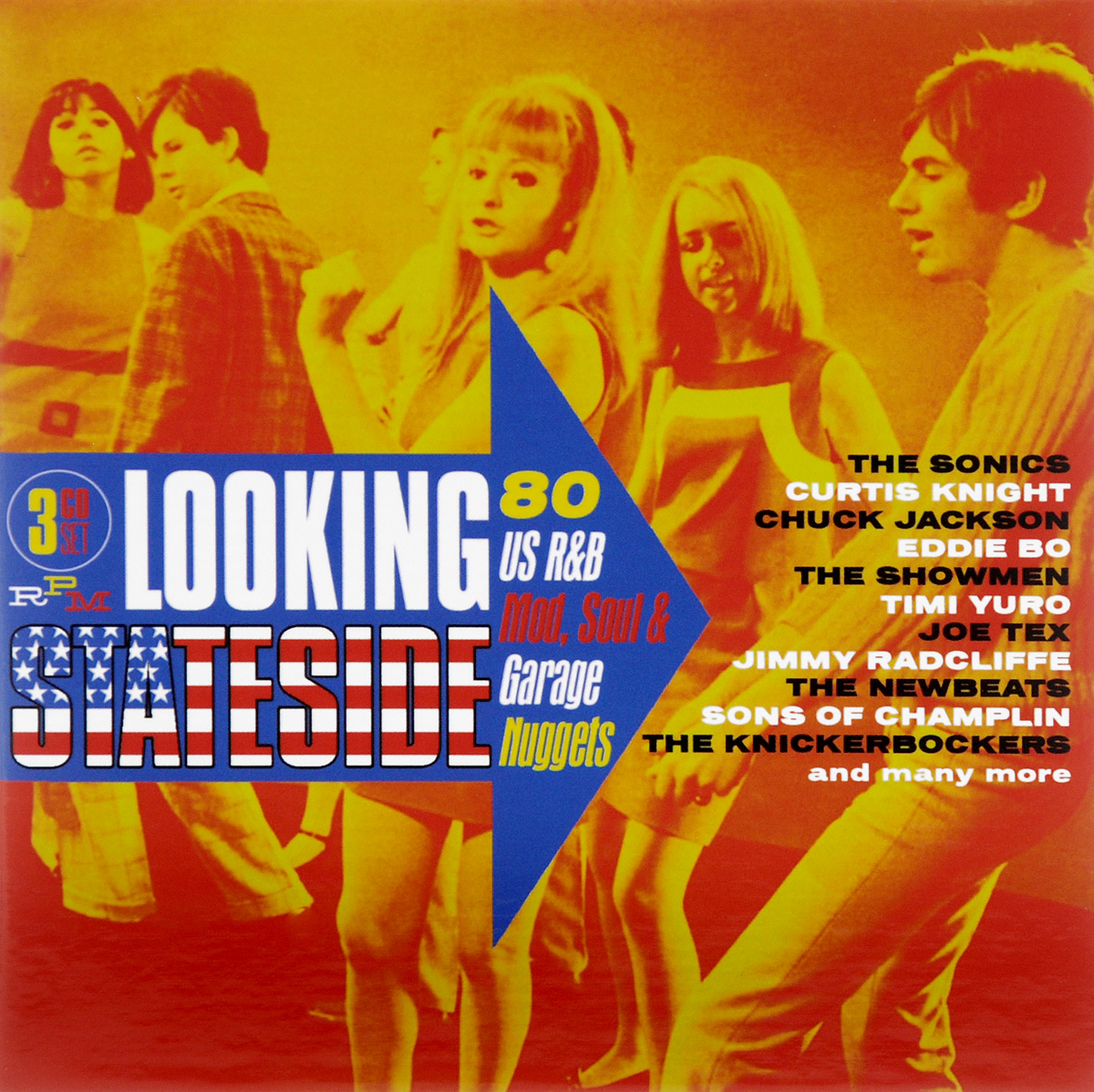 Looking Stateside. 80 Us R&B, Mod, Soul & Garage Nuggets (3 CD)