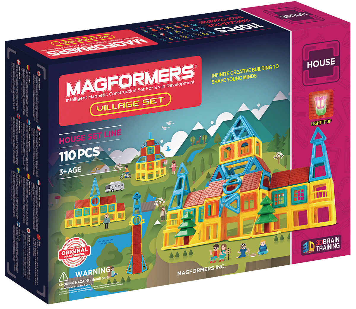 Magformers Магнитный конструктор Village Set