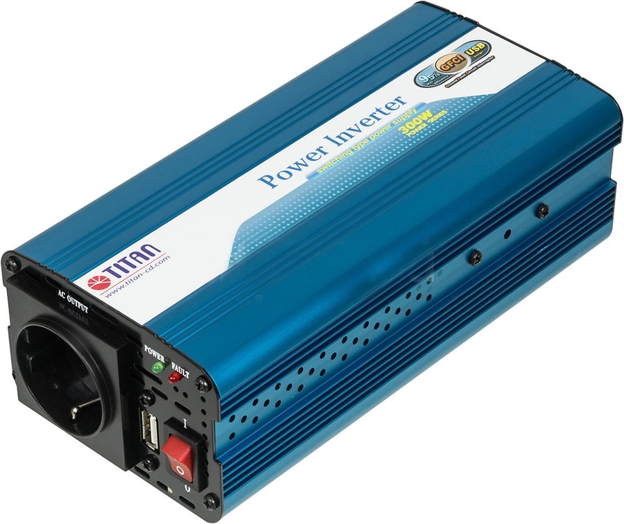 Автоинвертор Titan HW-300V6HW-300V6 Автоинвертор Titan HW-300V6HW-300V6Портативный адаптер питания компании Titan является идеальным устройством питания для DVD-плееров, мобильных телефонов, ноутбуков и многих других электронных приборов . Адаптирован к большинству типов электронной техники.Многоуровневая защита, в том числе от перегрева, скачков напряжения и перегрузки, обеспечивает безопасность эксплуатации. Несомненно, Titan - Ваш лучший друг в мире систем электропитания!