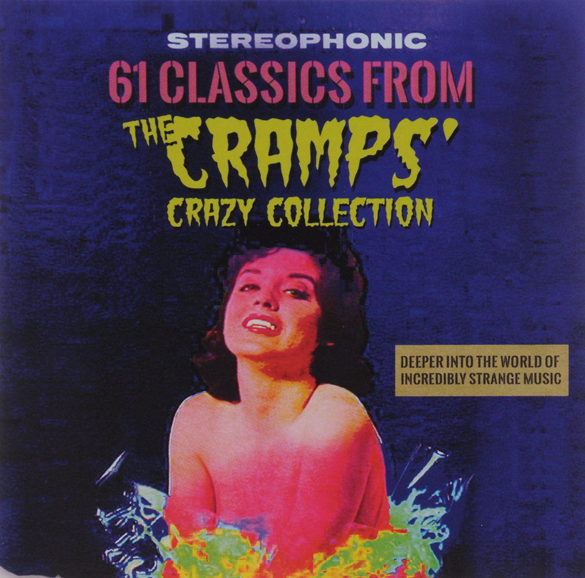 61 Classics From The Cramps. Crazy Collection (2CD)