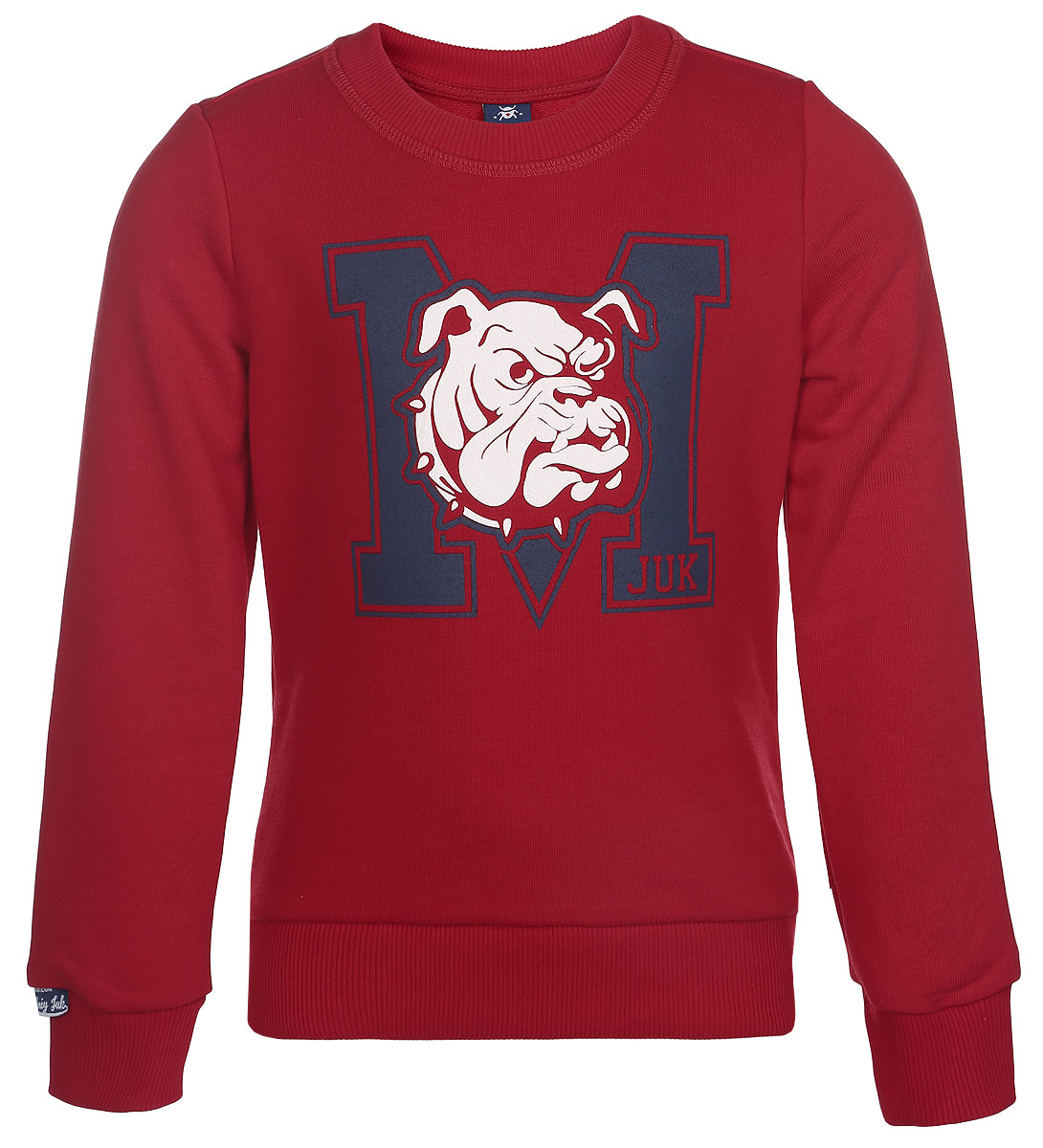 Свитшот для мальчика Modniy Juk Buldog, цвет: красный. 07В00070700. Размер 98, 2-3 года07В00070700 Свитшот для мальчика Modniy Juk Buldog, цвет: красный. 07В00070700. Размер 98, 2-3 года07В00070700Свитшот для мальчика Modniy Juk Buldog сделает образ ребенка ярким и оригинальным. Изделие выполнено из мягкого эластичного хлопка с добавлением полиэстера, тактильно приятное, не сковывает движения и хорошо пропускает воздух, обеспечивая комфорт. Лицевая сторона изделия гладкая, а изнаночная - с небольшими петельками.Свитшот с длинными рукавами и круглым вырезом горловины спереди оформлен термоаппликацией с изображением собаки породы бульдог. Манжеты, горловина и низ изделия дополнены трикотажной резинкой.Современный дизайн и расцветка делают этот свитшот ярким и модным предметом детской одежды. Обладатель такого свитшота всегда будет в центре внимания!
