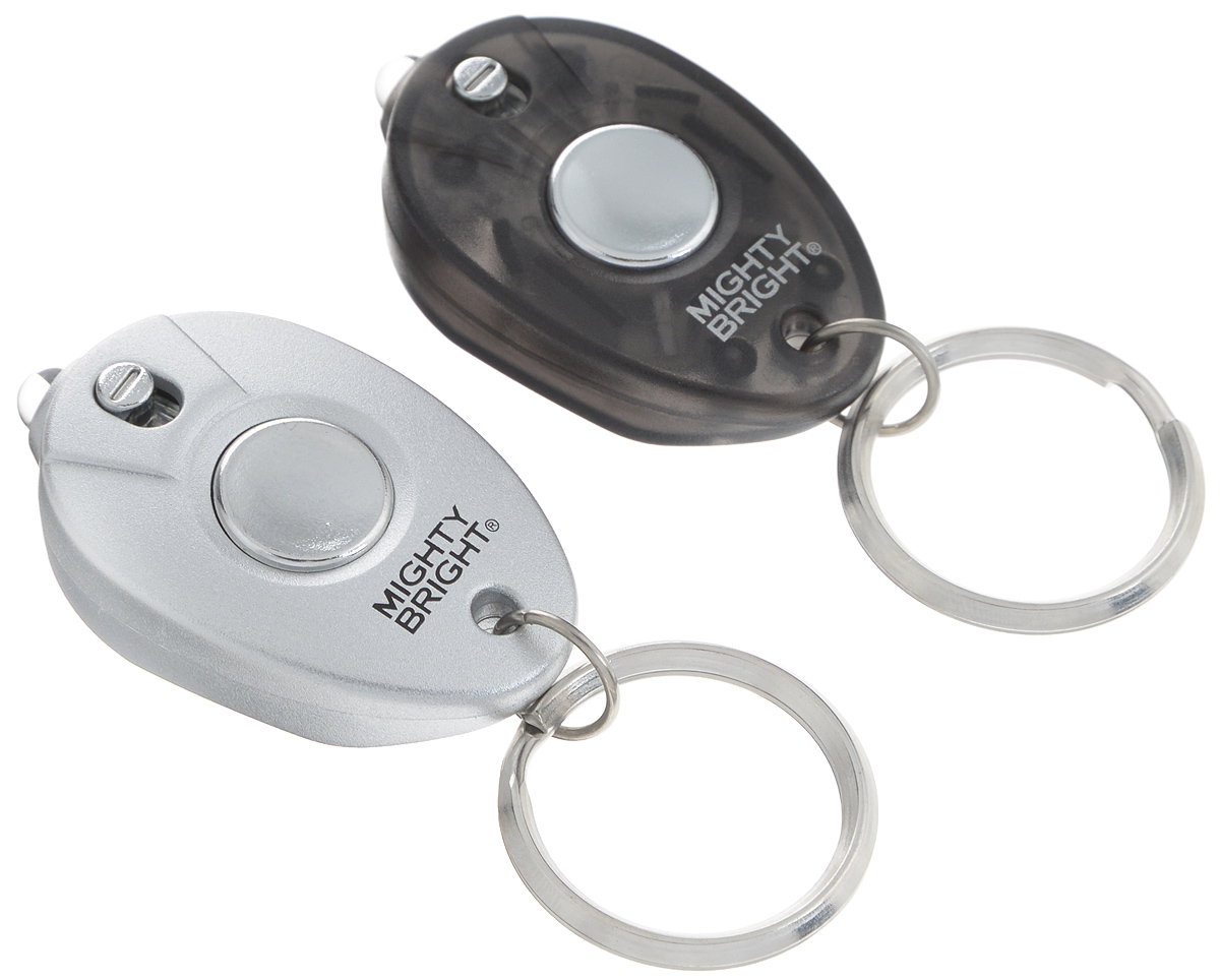 Брелок Mighty Bright, с подсветкой, 2 шт80712 Брелок Mighty Bright, с подсветкой, 2 шт80712Брелок Mighty Bright, выполненный из пластика и металла, даже в самом темном подъезде поможет найти замочную скважину. Имеет кольцо для ключей.Работает от 2 литиевых батареек типа CR2016 (входят в комплект).Комплектация: 2 шт.Размер брелока (без учета кольца): 4,3 х 2,5 х 1 см.