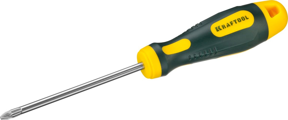 Отвертка Kraftool Expert, PZ 2 x 100 мм250073-2-100 Отвертка Kraftool Expert, PZ 2 x 100 мм250073-2-100Отвертка Kraftool Expert имеет кованый хромомолибденованадиевый стержень SlimFit для труднодоступных мест. Маслобензостойкая двухкомпонентная рукоятка имеет противоскользящую поверхность для работы мокрыми и масляными руками. Система насечек NSS для надежного удержания крепежа. Шлиц намагниченный.