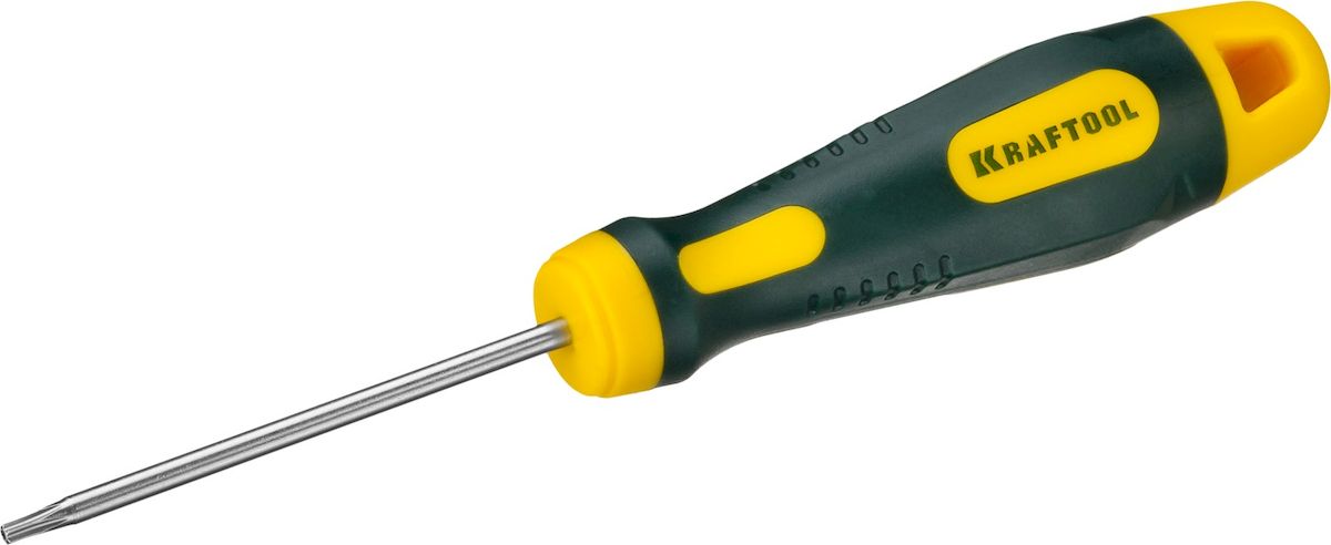 Отвертка Kraftool Expert, TX - TR 8, 60 мм250077-8-060 Отвертка Kraftool Expert, TX - TR 8, 60 мм250077-8-060Профессиональная диэлектрическая отвертка KRAFTOOL X-Drive серии EXPERT выполнена из высококачественных материалов. Кованый закаленный хромомолибденованадиевый стержень обеспечивает длительный срок службы. Система насечек NSS предотвращает выскальзывания из крепежа. Отвертка оснащена эргономичной рукояткой с нескользящим покрытием. Длина рабочей части: 60 мм. Размер рабочей части: TX - TR 8.