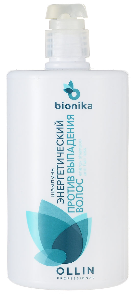 Ollin Шампунь энергетический против выпадения волос BioNika Energy Shampoo Anti Hair Loss 750 мл