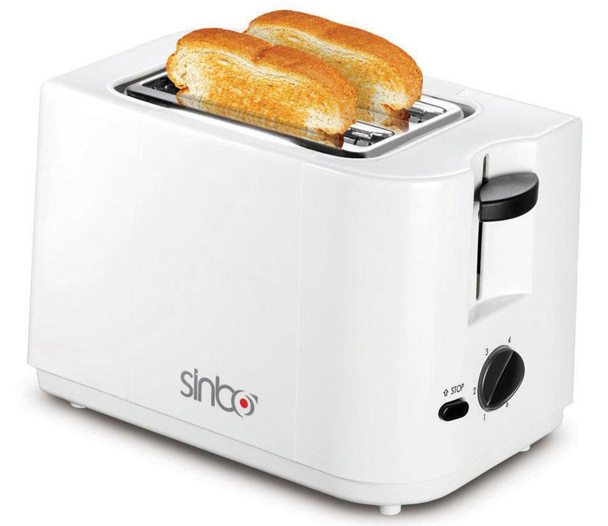 Sinbo ST 2411 тостерST 2411 Sinbo ST 2411 тостерST 2411Тостер Sinbo ST 2411 представляет собой сочетание удобства, функциональности и элегантного внешнего вида. Мощность в 750 Вт, простота управления и быстрое приготовление тостов, дополняется возможностью регулировки степени обжарки в 7 ступеней.Компактное и легкое в управлении устройство позволит приготовить вкуснейшие тосты за считанные минуты стразу на двоих. Вы можете в любой момент остановить процесс поджаривания, просто выставив соответствующие настройки. Ухаживать за тостером легко и приятно благодаря наличию поддона для крошек.