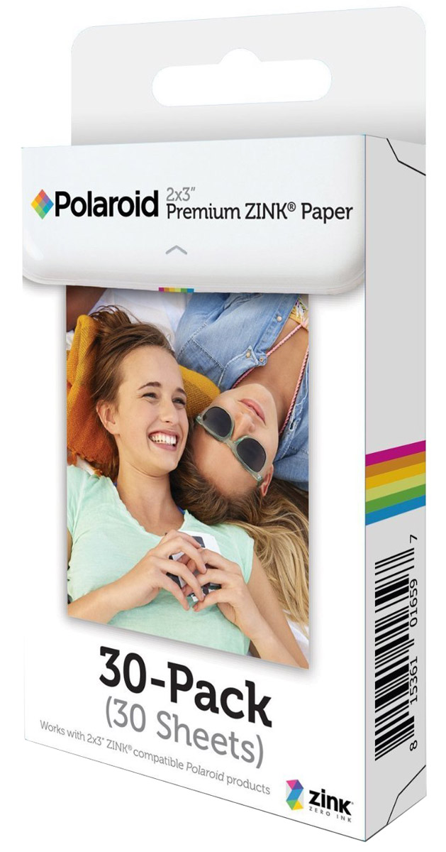 Polaroid Zink M230 2x3 фотобумага для Z2300 на 30 фото