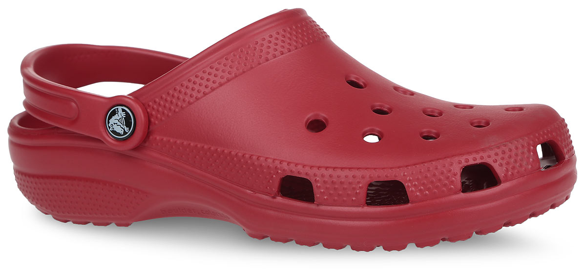 Сабо Crocs Classic, цвет: красный. 10001-6EN. Размер 4/6 (36/37)