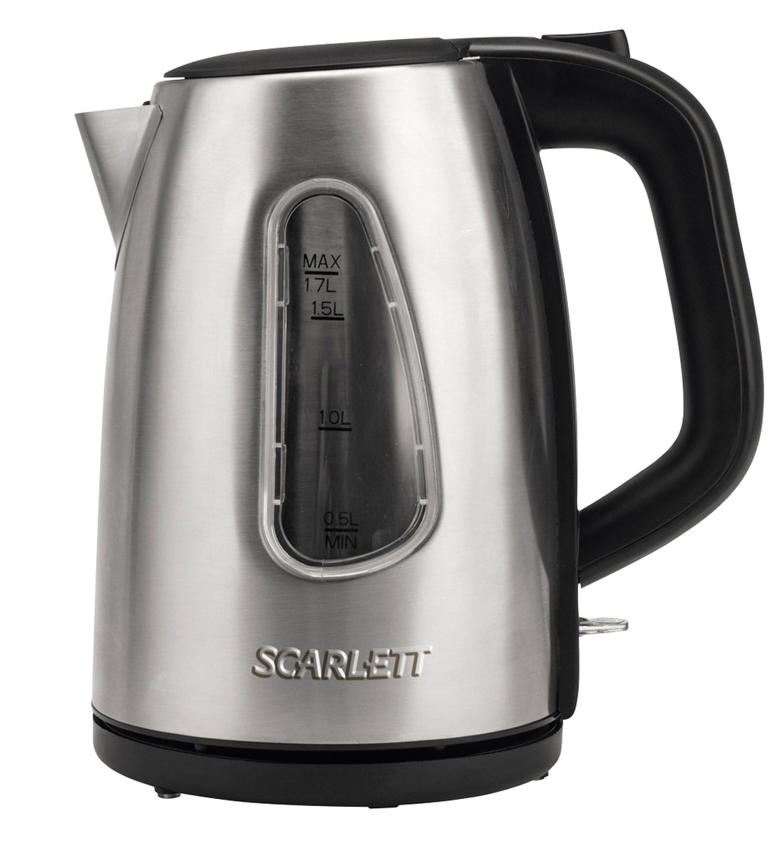 Scarlett SC-EK21S28, Stainless Steel чайник электрическийSC-EK21S28 Scarlett SC-EK21S28, Stainless Steel чайник электрическийSC-EK21S28Современный электрический чайник Scarlett SC-EK21S28 выполнен в корпусе из высококачественной нержавеющей стали. Оснащен закрытым нагревательным элементом, внушительным объемом 1,7 л, которого хватает для полноценного семейного чаепития. Доступная цена, высокое качество и гармоничное сочетание с интерьером современной кухни.