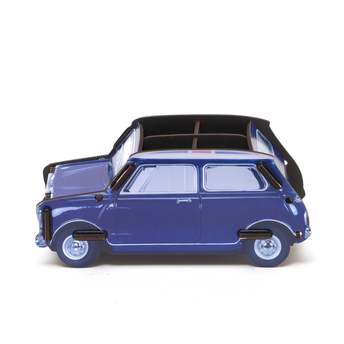 Органайзер настольный Homsu Mini Cooper, 22 x 9 x 10 смHOM-67 Органайзер настольный Homsu Mini Cooper, 22 x 9 x 10 смHOM-67Органайзер настольный Homsu Mini Cooper выполнен из МДФ. Настольный органайзер в виде машины - это не только способ хранения косметики и других принадлежностей, но и настоящее украшение интерьера. Изделие имеет необычный дизайн и 4 отделения сверху для хранения различных предметов.