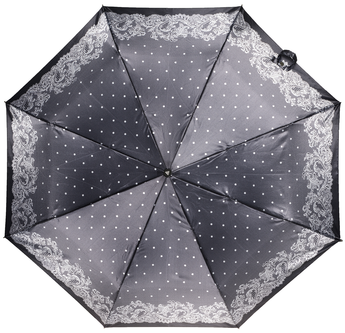 Зонт женский Fabretti, автомат, 3 сложения, цвет: серый. L-16106-16