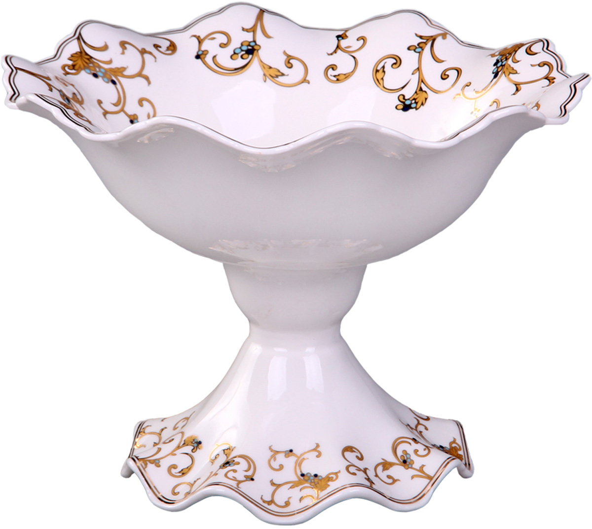 Фруктовница Patricia, диаметр 20 см. IM52-4252IM52-4252 Фруктовница Patricia, диаметр 20 см. IM52-4252IM52-4252Фруктовница на ножке выполнена из фарфора безупречного качества. Подойдет для подачи фруктов или сладостей.