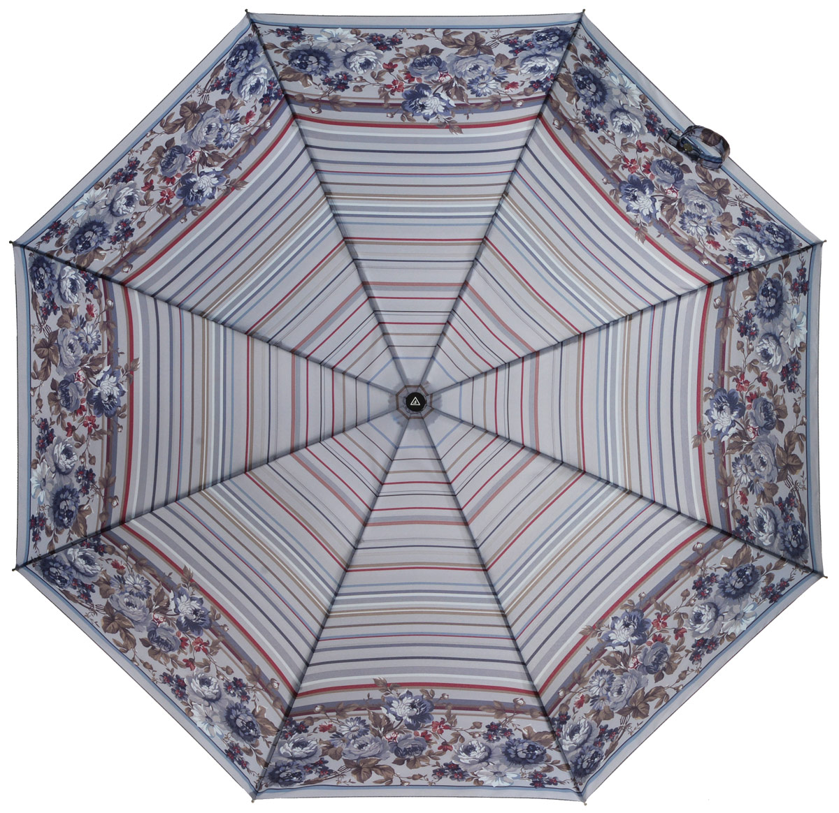 Зонт женский Fabretti, автомат, 3 сложения, цвет: мультиколор. L-16102-1