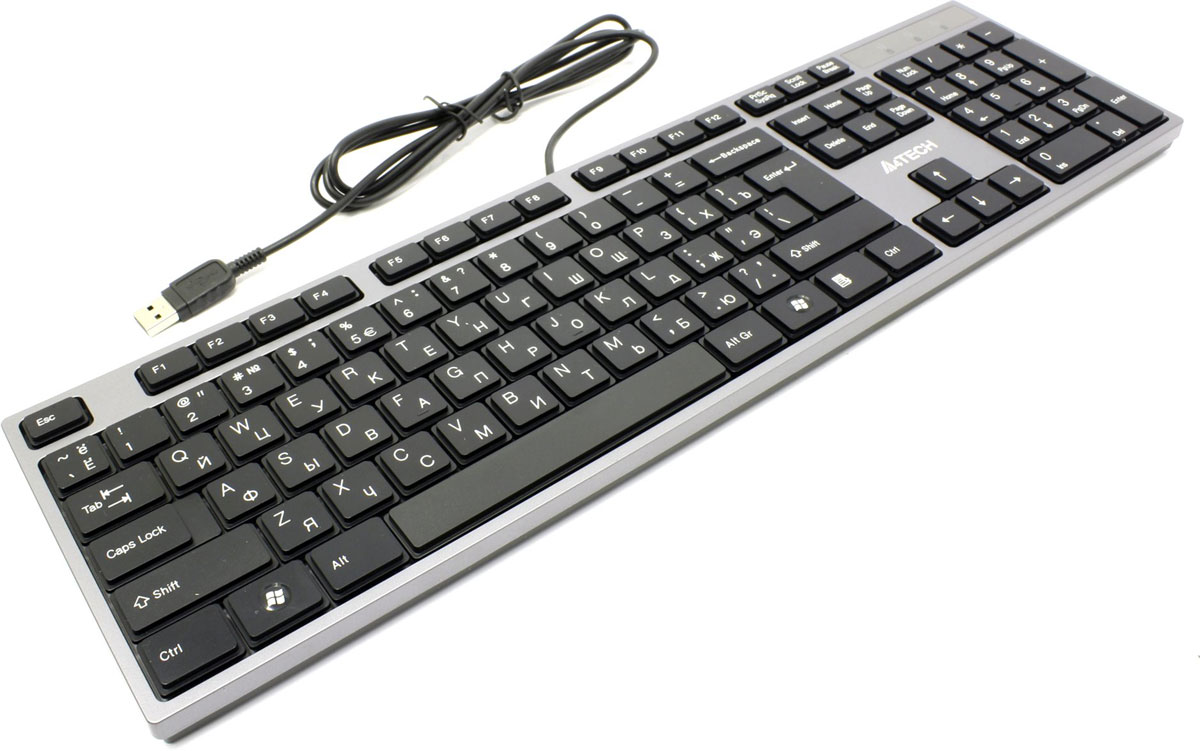 A4Tech KD-300, Black Grey клавиатура