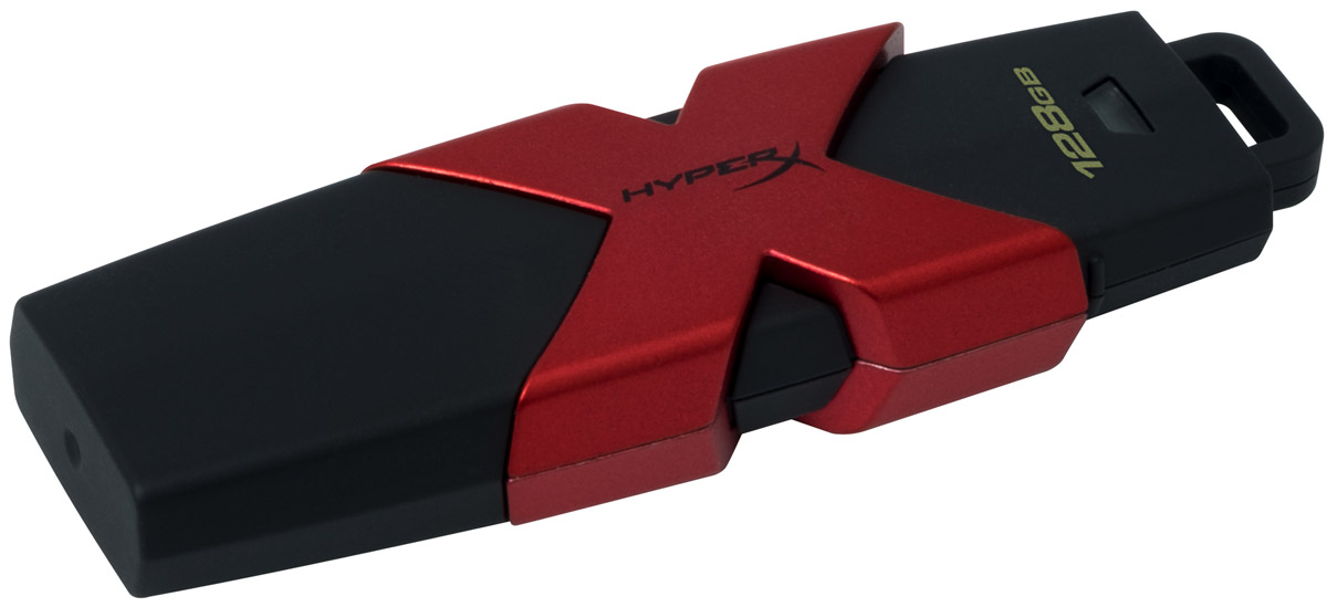 Kingston HyperX Savage 128GB USB-накопительHXS3/128GB Kingston HyperX Savage 128GB USB-накопительHXS3/128GBKingston HyperX Savage - это стильный накопитель с элегантным черным корпусом и фирменным логотипом HyperX в агрессивном красном цвете. Он предназначен для использования с различными платформами и игровыми консолями, включая PS4, PS3, Xbox One и Xbox 360.USB-накопитель HyperX Savage обеспечивают высокую скорость работы (до 350 Мб/с) для экономии времени во время передачи файлов и позволяют быстро открывать, изменять и переносить файлы с накопителя без снижения производительности. Благодаря большой емкости, у вас будет достаточно места для хранения больших файлов (фильмов, фотографий с высоким разрешением, музыки и т.д.). Устройство соответствует спецификациям USB 3.1 Gen 1, поэтому вы сможете воспользоваться всеми преимуществами портов USB 3.1 в настольных компьютерах и ноутбуках, а также обратной совместимостью с USB 3.0 и USB 2.0.