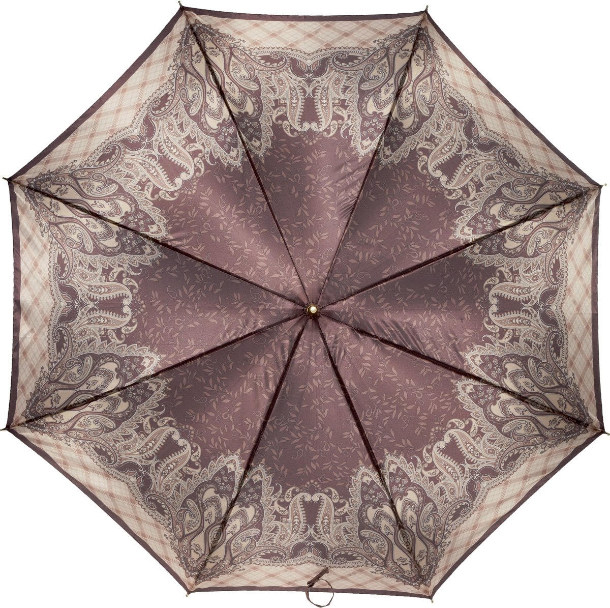 Зонт-трость женский Fabretti, механика, цвет: мультиколор. 1609
