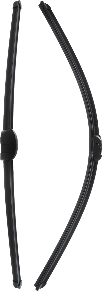 Щетка стеклоочистителя Bosch A034S, бескаркасная, со спойлером, длина 65 см, 2 шт3397009034 Щетка стеклоочистителя Bosch A034S, бескаркасная, со спойлером, длина 65 см, 2 шт3397009034Комплект Bosch A034S состоит из двух бескаркасных щеток. Щетки выполнены по современной технологии из высококачественных материалов и предназначены для установки на переднее стекло автомобиля. Отличаются высоким качеством исполнения и оптимально подходят для замены оригинальных щеток, установленных на конвейере. Обеспечивают качественную очистку стекла в любую погоду. Быстрый монтаж, благодаря предварительно установленному универсальному адаптеру.Комплектация: 2 шт. AEROTWIN - серия бескаркасных щеток компании Bosch. Щетки имеют встроенный аэродинамический спойлер, что делает их эффективными на высоких скоростях, и изготавливаются из многокомпонентной резины с применением натурального каучука.