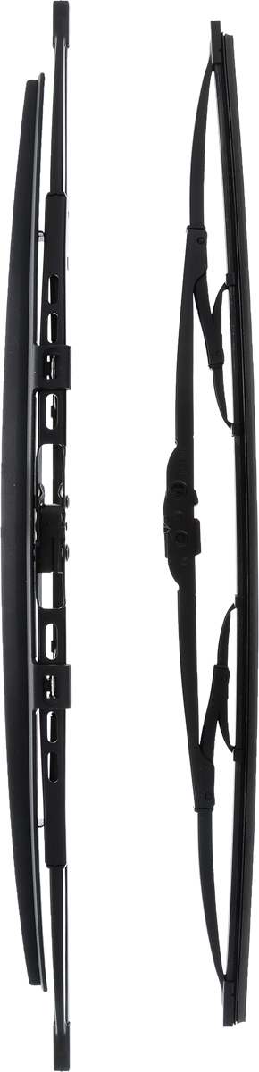 Щетка стеклоочистителя Bosch 532S, каркасная, со спойлером, длина 50/53 см, 2 шт3397118404 Щетка стеклоочистителя Bosch 532S, каркасная, со спойлером, длина 50/53 см, 2 шт3397118404Комплект Bosch 532S состоит из двух щеток разной длины, выполненных по современной технологии из высококачественных материалов. Они обеспечивает идеальную очистку стекла в любую погоду.TWIN Spoiler - серия классических каркасных щеток со спойлером от компании Bosch. Эти щетки имеют полностью металлический каркас с двойной защитой от коррозии и сверхточный профиль резинового элемента с двумя чистящими кромками. Спойлер выполнен в виде крыла, который закрывает каркас щетки от воздушного потока.Комплектация: 2 шт.Длина щеток: 50 см; 53 см.