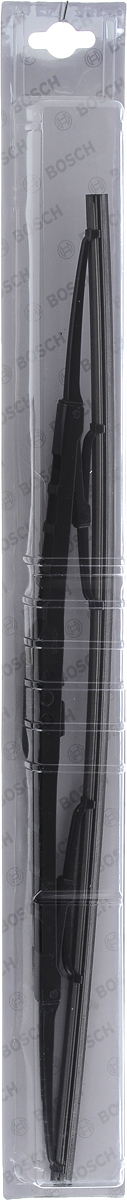 Щетка стеклоочистителя Bosch 48C, каркасная, длина 48 см, 1 шт3397004669 Щетка стеклоочистителя Bosch 48C, каркасная, длина 48 см, 1 шт3397004669Универсальная щетка Bosch 48C - функциональныйстеклоочиститель с металлическими скобами, которыйхарактеризуется хорошей эффективностью очистки икачеством. Каркас щетки выполнен из металла сантикоррозийным покрытием и имеет форму,способствующую уменьшению подъемной силы навысоких скоростях. Натуральная резина щетки сграфитовым напылением обеспечивает тщательностьочистки. Щетка имеет крепление крючок. Быстрыймонтаж, благодаря предварительно установленномууниверсальному адаптеру Quick Clip.