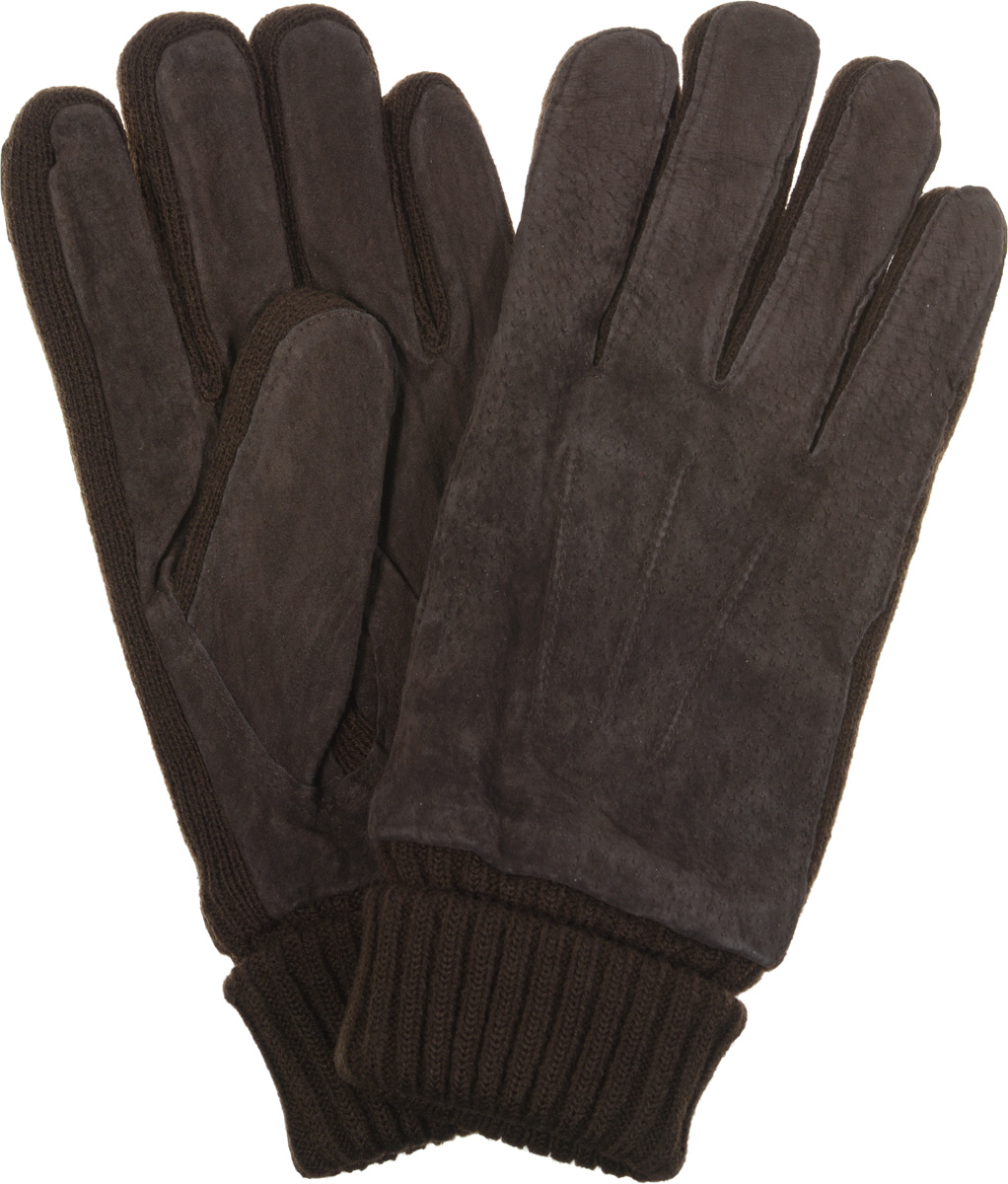 Перчатки мужские Modo Gru, цвет: коричневый. MKH 04.62. Размер S (6,5)