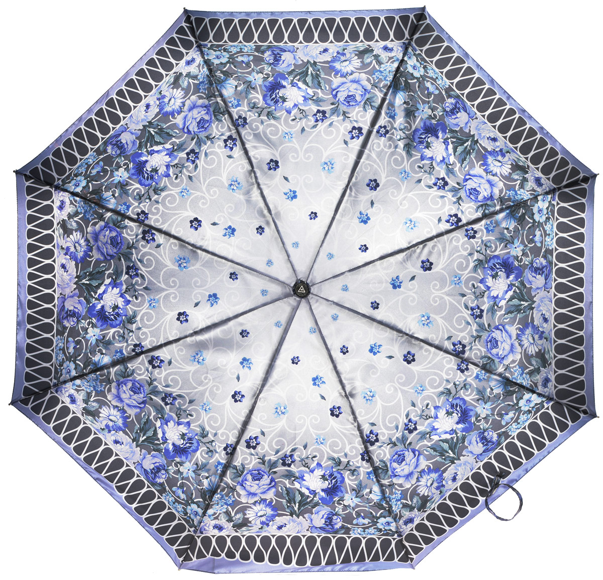 Зонт женский Fabretti, полный автомат, 3 сложения, цвет: мультиколор. S-16101-2