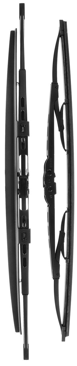Щетка стеклоочистителя Bosch 533S, каркасная, со спойлером, длина 47,5/53 см, 2 шт3397118406 Щетка стеклоочистителя Bosch 533S, каркасная, со спойлером, длина 47,5/53 см, 2 шт3397118406Комплект Bosch 533S состоит из двух щеток разной длины, выполненных по современной технологии из высококачественных материалов. Они обеспечивает идеальную очистку стекла в любую погоду.TWIN Spoiler - серия классических каркасных щеток со спойлером от компании Bosch. Эти щетки имеют полностью металлический каркас с двойной защитой от коррозии и сверхточный профиль резинового элемента с двумя чистящими кромками. Спойлер выполнен в виде крыла, который закрывает каркас щетки от воздушного потока.Комплектация: 2 шт.Длина щеток: 47,5 см; 53 см.
