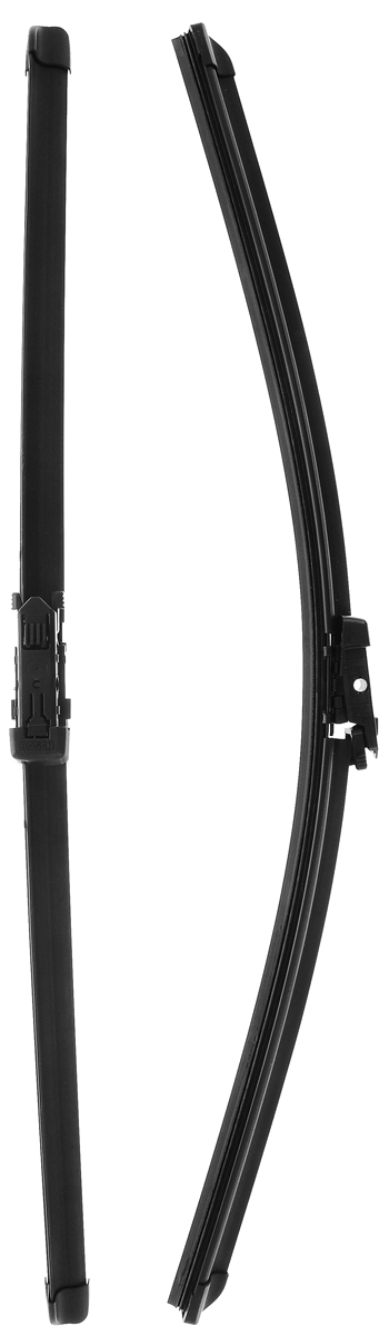 Щетка стеклоочистителя Bosch A969S, бескаркасная, со спойлером, длина 55 см, 2 шт3397118969 Щетка стеклоочистителя Bosch A969S, бескаркасная, со спойлером, длина 55 см, 2 шт3397118969Бескаркасная щетка Bosch A969S, выполненная посовременной технологии из высококачественныхматериалов, предназначена для установки на переднеестекло автомобиля. Отличается высоким качествомисполнения и оптимально подходит для заменыоригинальных щеток, установленных на конвейере.Обеспечивает качественную очистку стекла в любуюпогоду. Комплектация: 2 шт.AEROTWIN - серия бескаркасных щеток компанииBosch. Щетки имеют встроенный аэродинамическийспойлер, что делает их эффективными на высокихскоростях, и изготавливаются из многокомпонентнойрезины с применением натурального каучука.