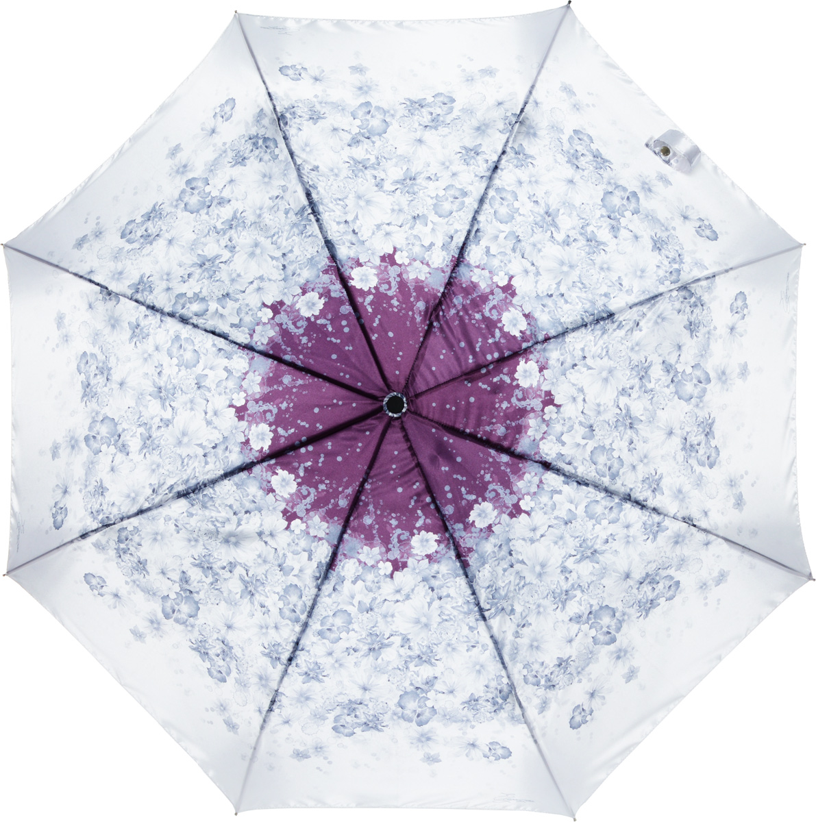 Зонт женский Eleganzza, автомат, 3 сложения, цвет: лиловый. A3-05-0288LS